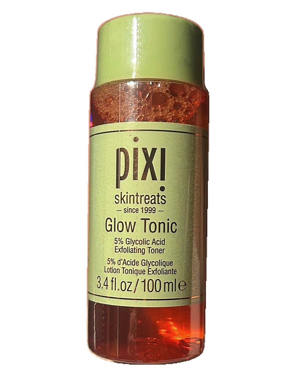 Pixi Glow Tonic 5% Glycolic Acid Exfoliating Toner 3.4 oz / 100 mL — NEW SEALED